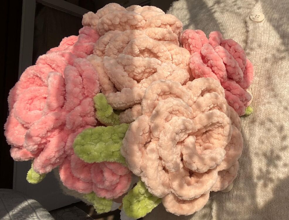 solmayan çiçek buketi