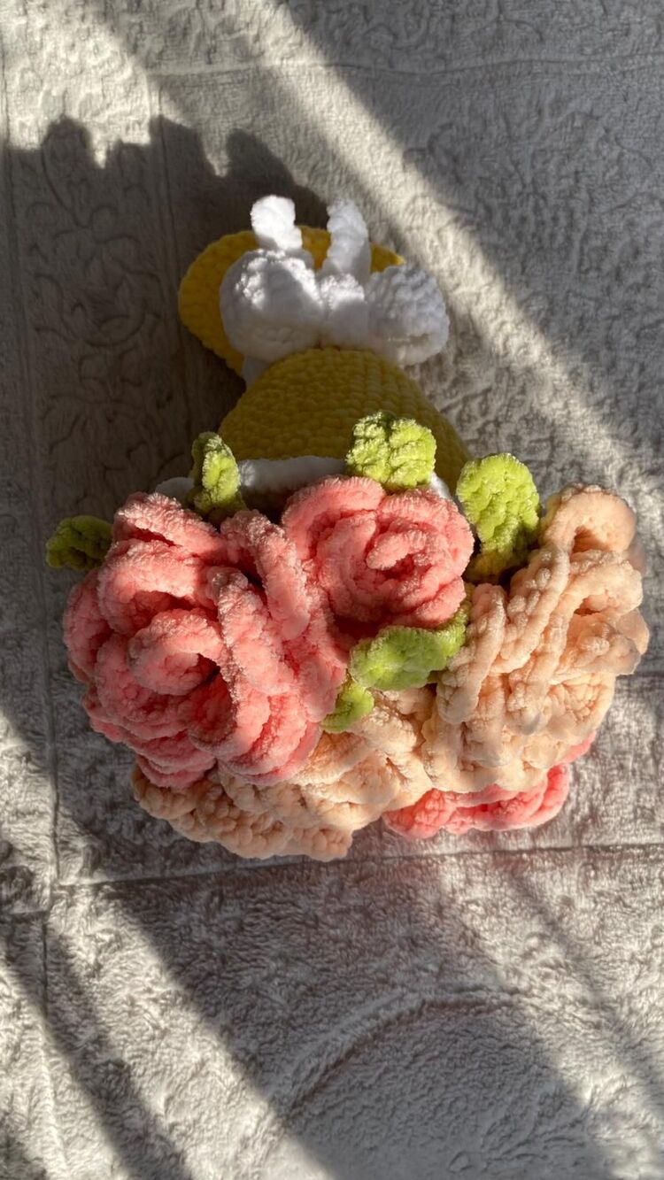 solmayan çiçek buketi