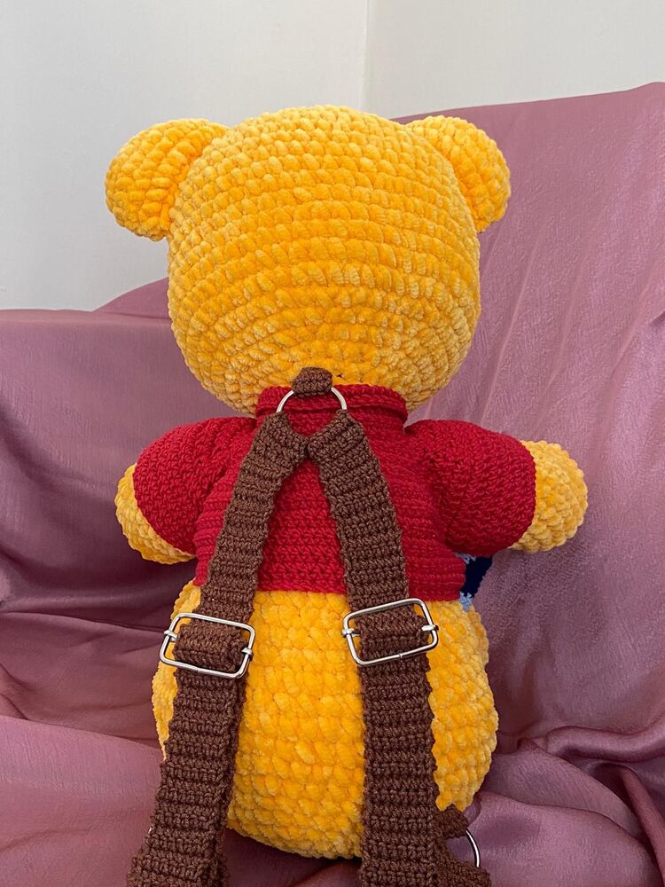 Peluş Winnie çanta - oyuncak