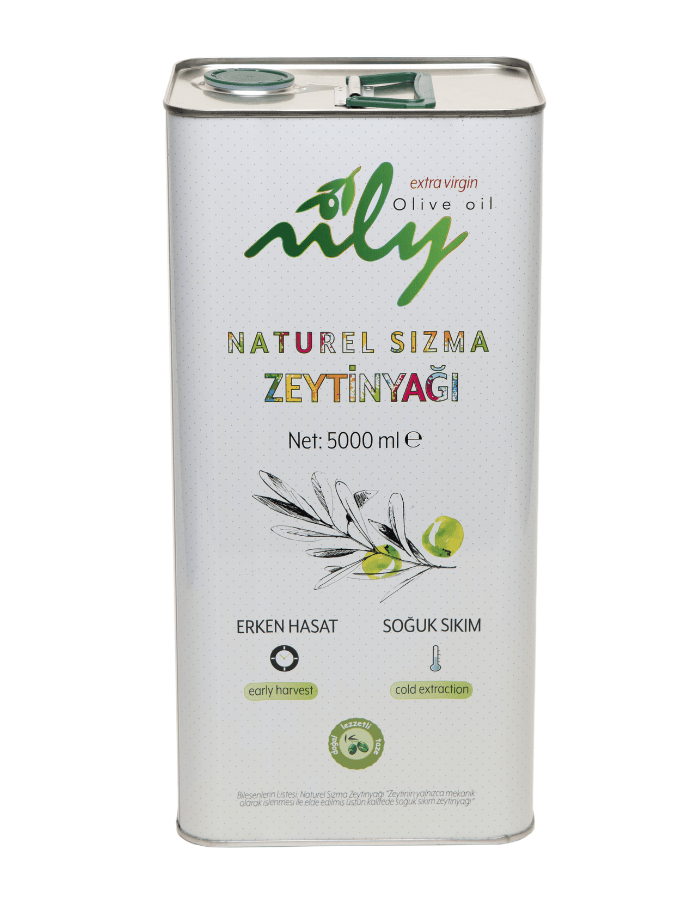 Nily Soğuk Sıkım Naturel Sızma Zeytinyağı (5 LT)