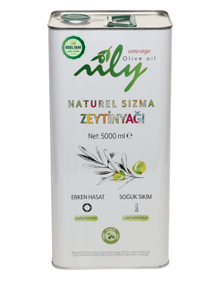 Nily Özel Seri Soğuk Sıkım Naturel Sızma Zeytinyağı (5 L)