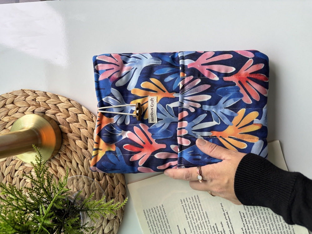 Cepli Mercan Kitap ve Tablet Çantası