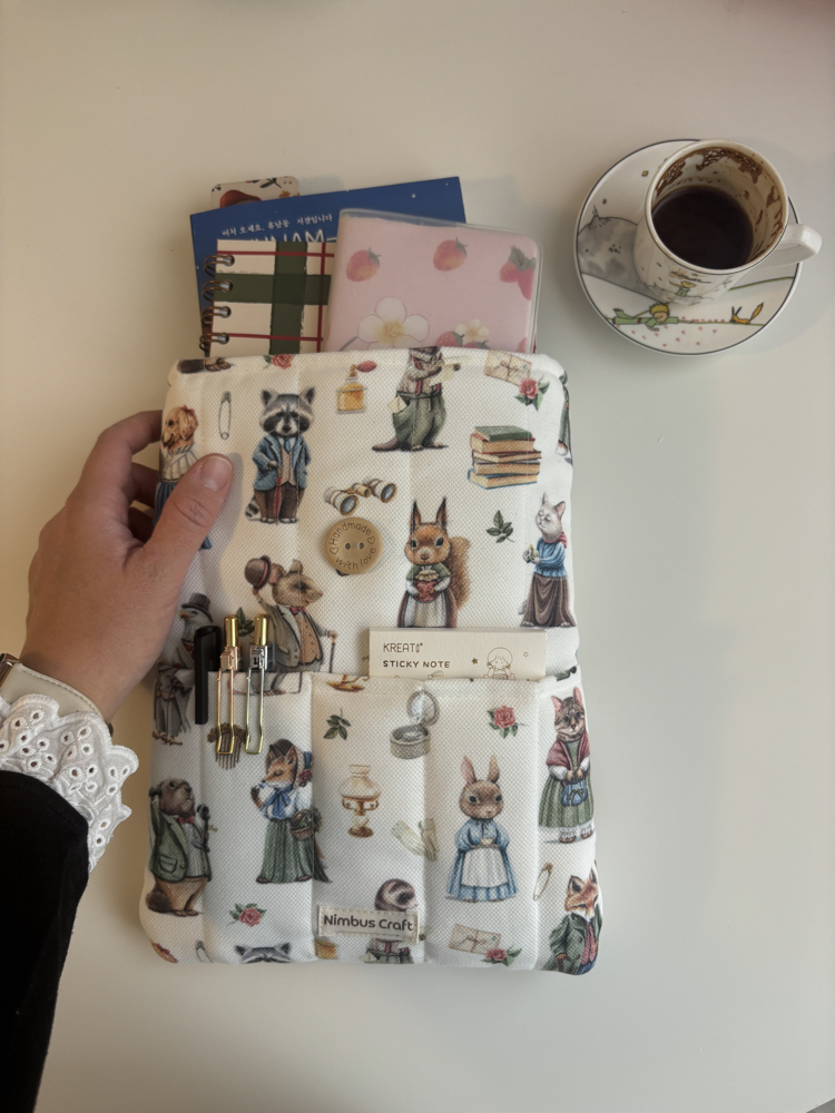 Zarafet Ormanı Kitap ve Tablet Çantası