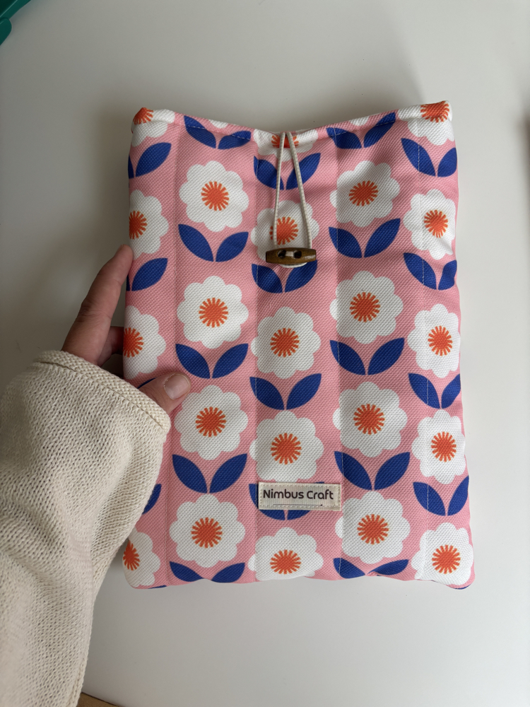 Floral Kitap ve Tablet Çantası