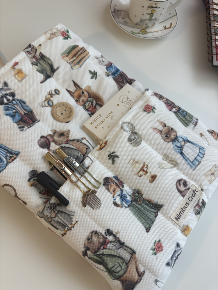 Zarafet Ormanı Kitap ve Tablet Çantası