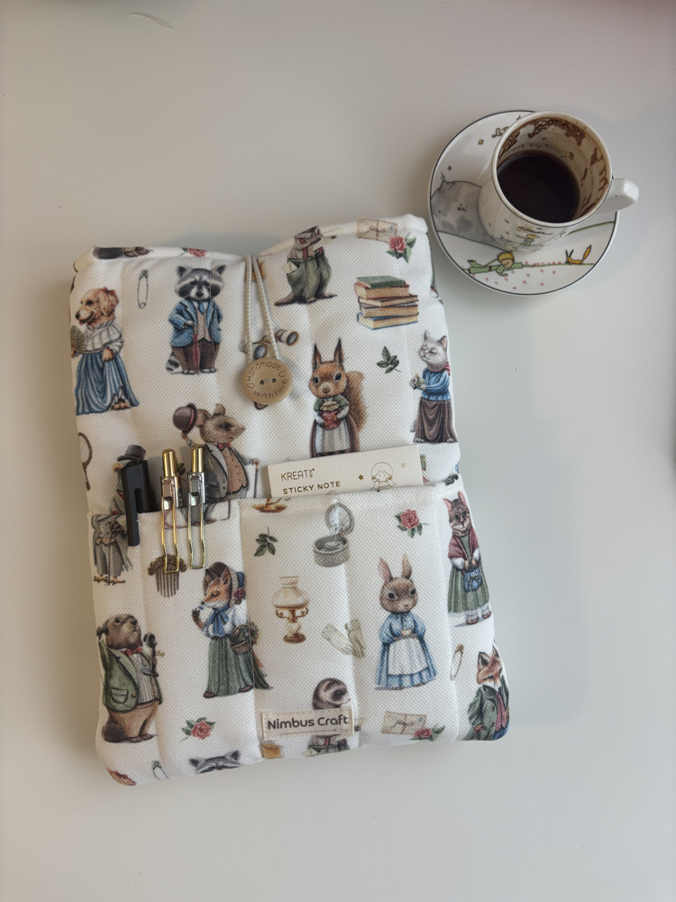 Zarafet Ormanı Kitap ve Tablet Çantası
