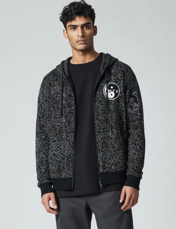 A Day To Remember - Bad Vibrations Tour Zip Up Hoodie