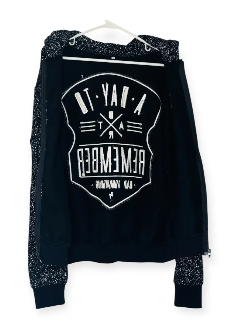 A Day To Remember - Bad Vibrations Tour Zip Up Hoodie