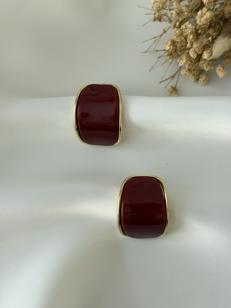 Oval küpe 