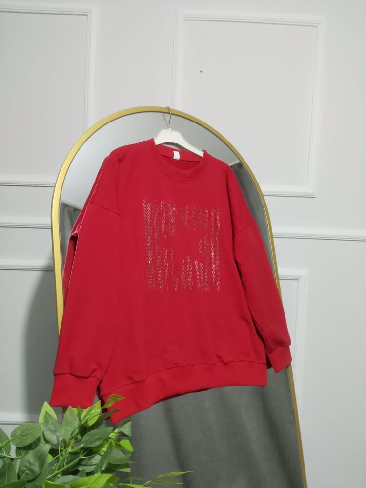YILDIZ BASKILI SWEAT
