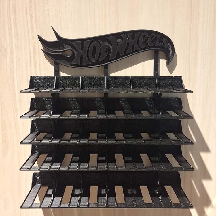Hot Wheels 30'lu araba rafı
