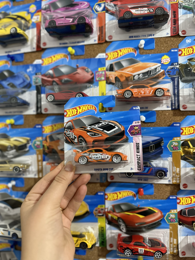 Hotwheels TOYOTA GR86 CUP Resimli Kişiye Özel