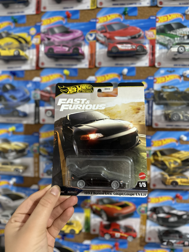 Hotwheels HONDA CIVIC COUPE Resimli Kişiye Özel