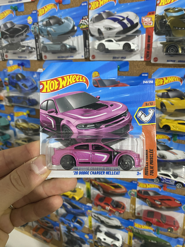 Hotwheels DODGE CHARCER HELLCAT Resimli Kişiye Özel