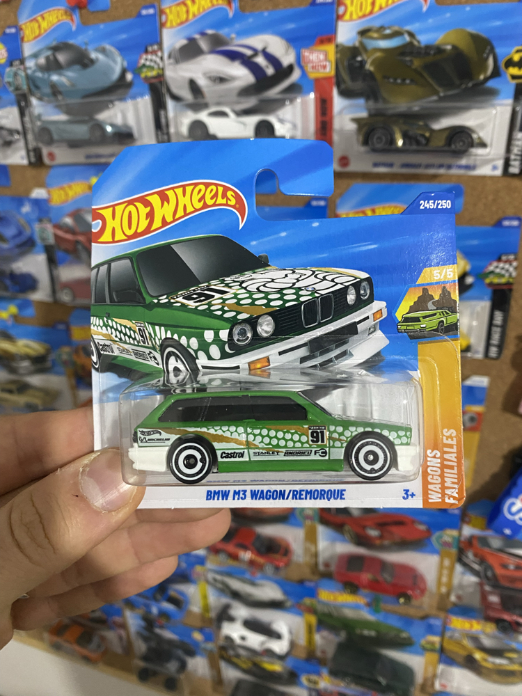 Hotwheels BMW M3 WAGON/REMORQUE Resimli Kişiye Özel