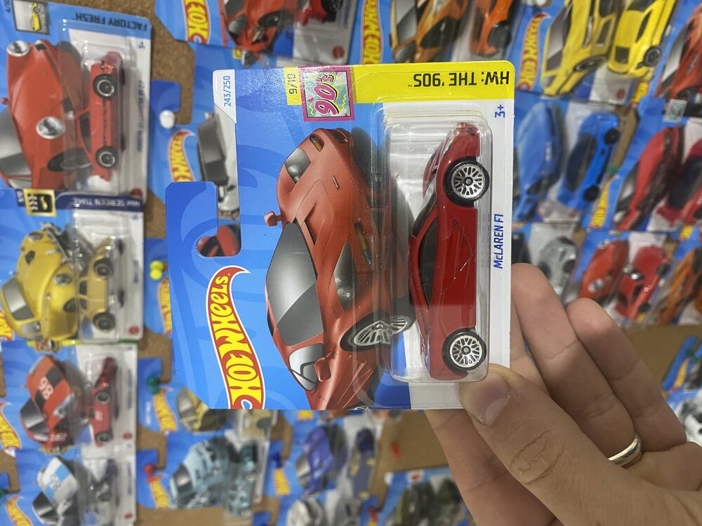 Hotwheels McLAREN F1 Resimli Kişiye Özel