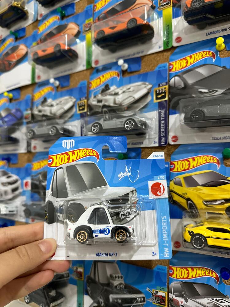 Hotwheels MAZDA RX-3 Resimli Kişiye Özel