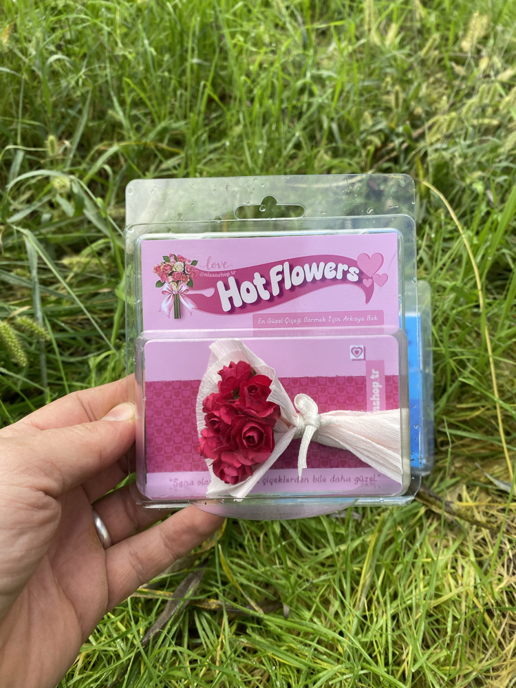 Kişiye Özel Fotoğraflı HotFlowers Mini Buket AYNALI