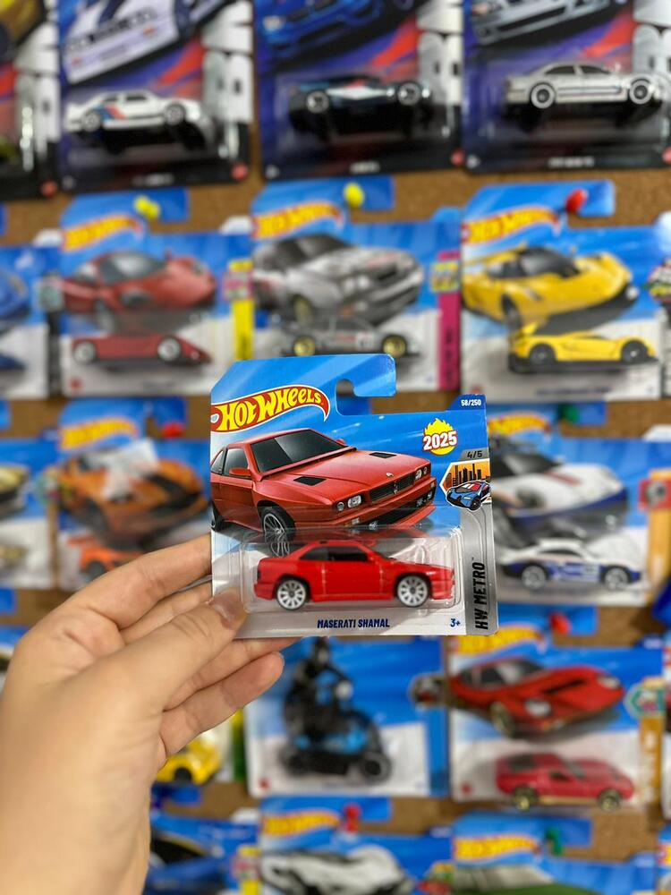 Hotwheels MASERATI SHAMAL Resimli Kişiye Özel