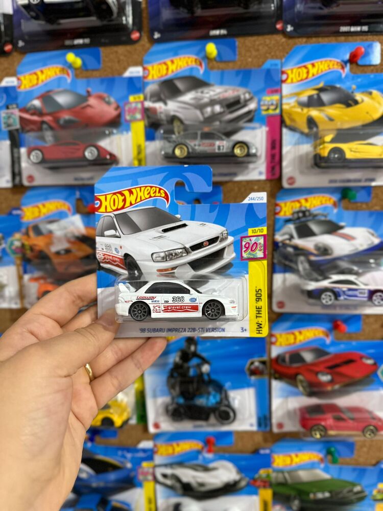 Hotwheels 98 subaru impreza 22b sti-version Resimli Kişiye Özel