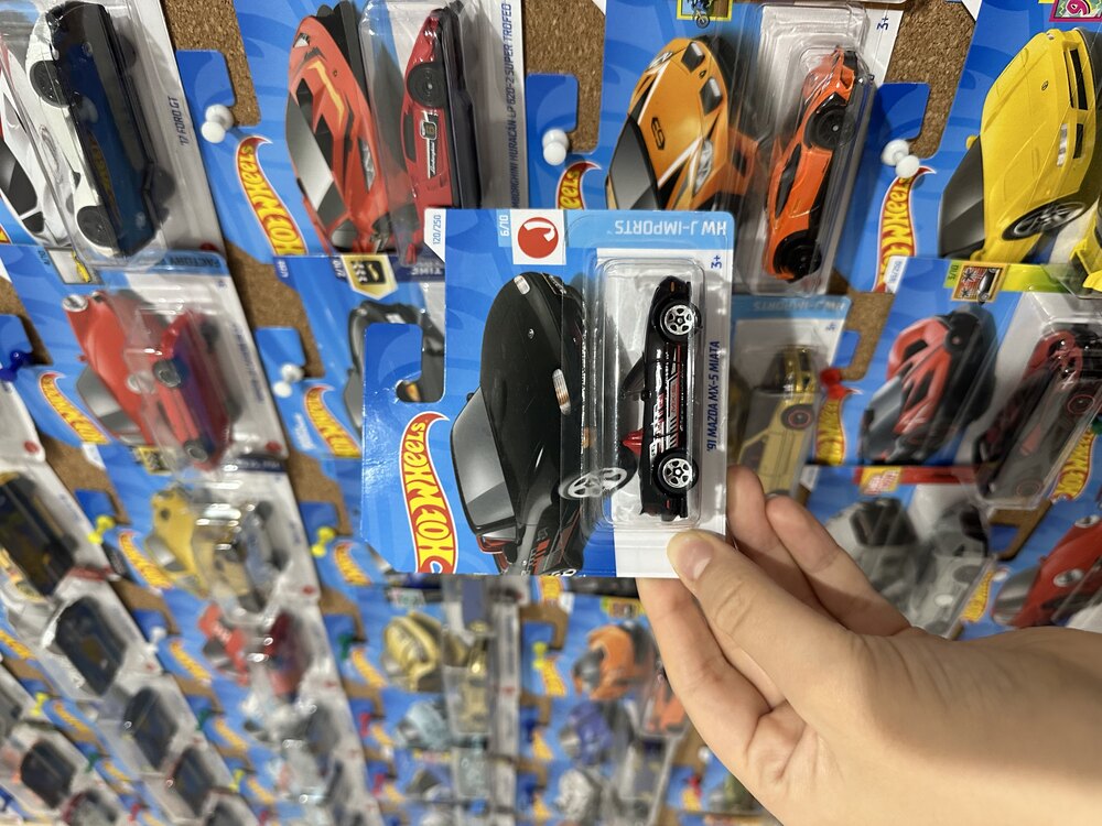 Hotwheels MAZDA MX-H MIATA Resimli Kişiye Özel 