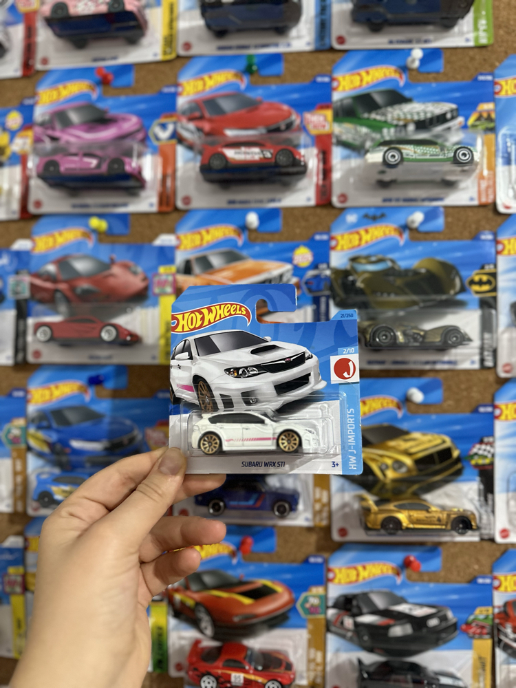 Hotwheels SUBARU WRX STI Resimli Kişiye Özel