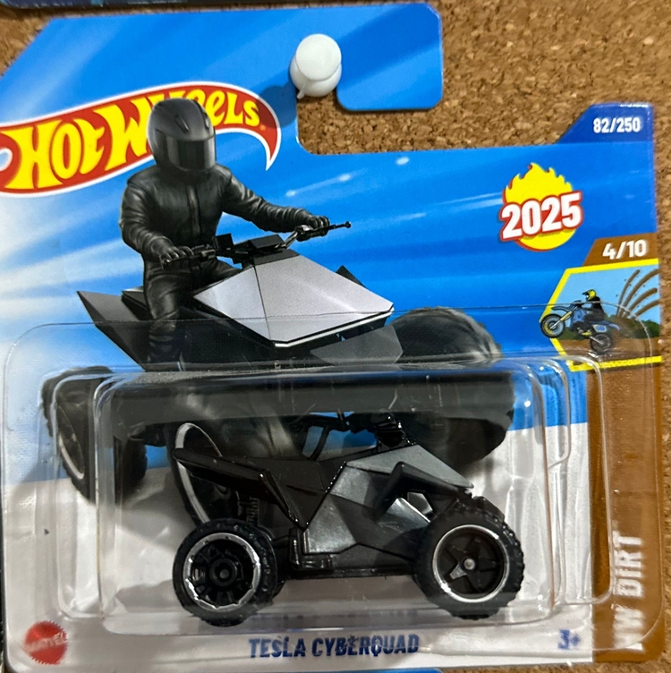 Hotwheels TESLA CYBERQUAD hot wheels Resimli Kişiye Özel