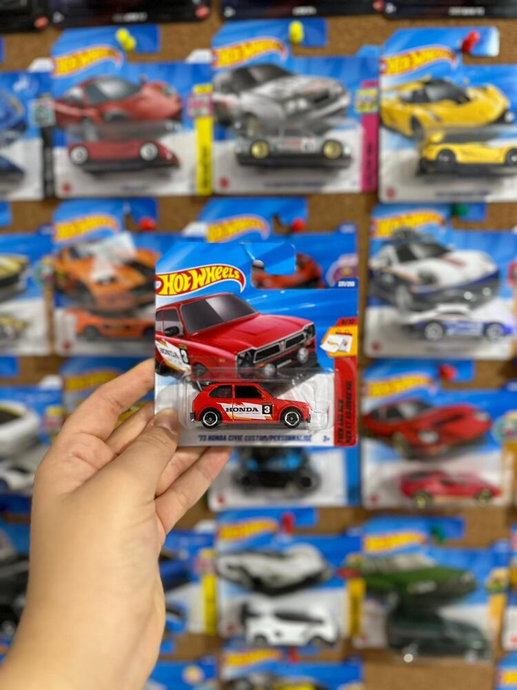 Hotwheels HONDA CIVIC CUSTOM Resimli Kişiye Özel