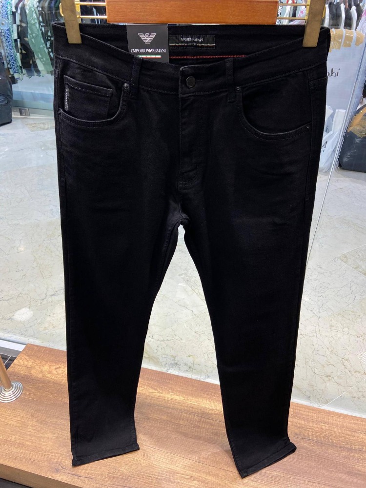 EMPERIO ARMANI Black Denim Jean