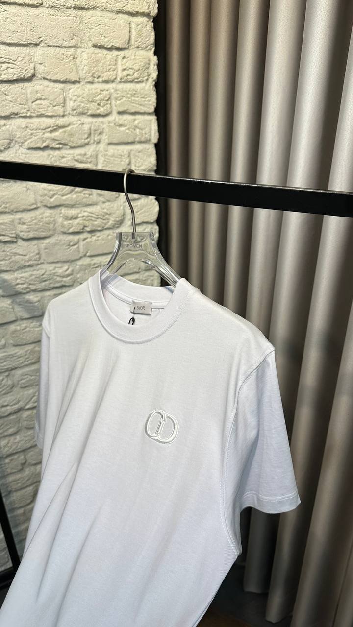 DIOR Beyaz Pamuklu T-Shirt