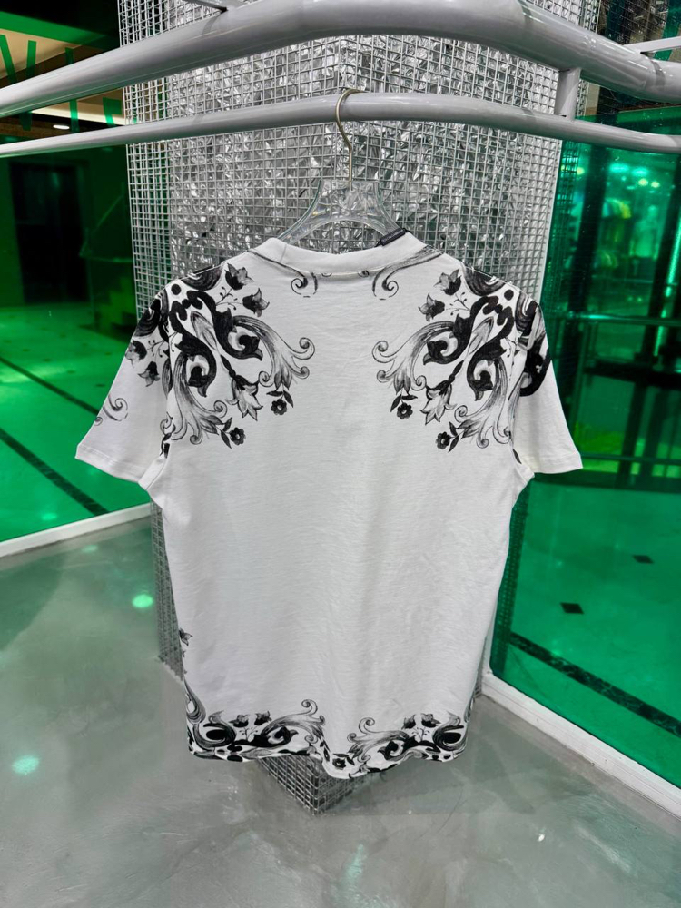 DOLCE&GABBANA Tasarım T-shirt Beyaz