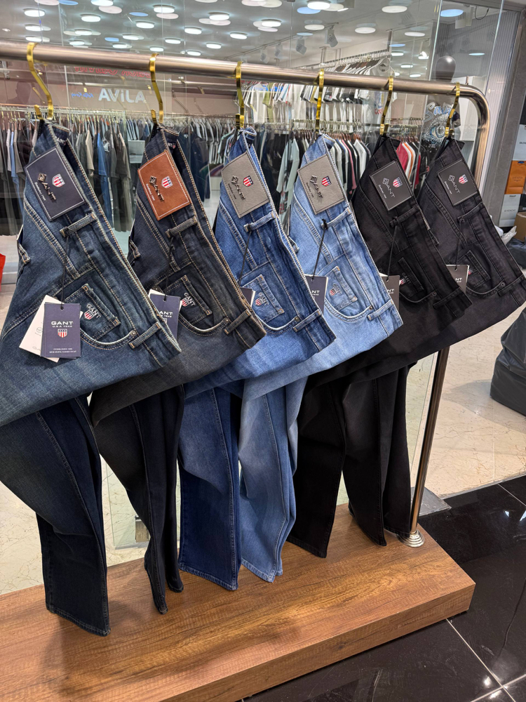 GANT Straight Fit Jean Siyah