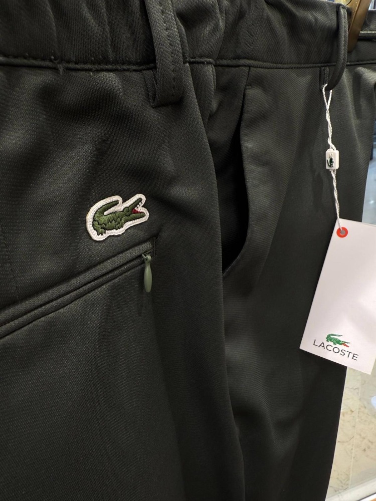 LACOSTE Green Jogger Straight Fit