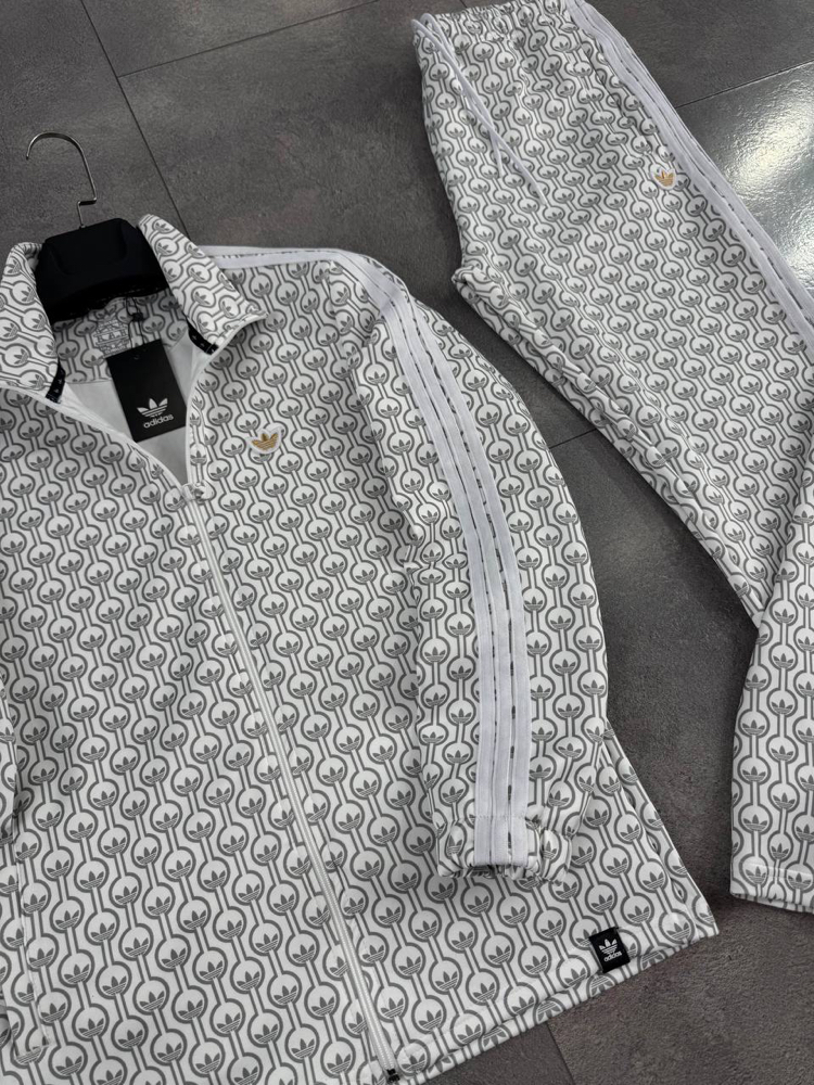 ADIDAS Monogram Eşofman Alt Beyaz