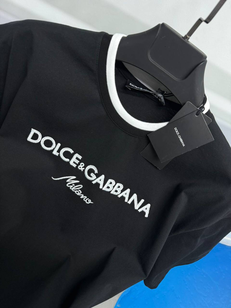 DOLCE&GABBANA Milano T-shirt Siyah