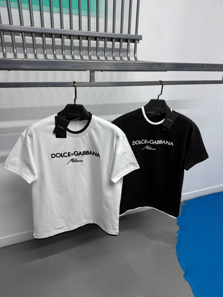 DOLCE&GABBANA Milano T-shirt Siyah