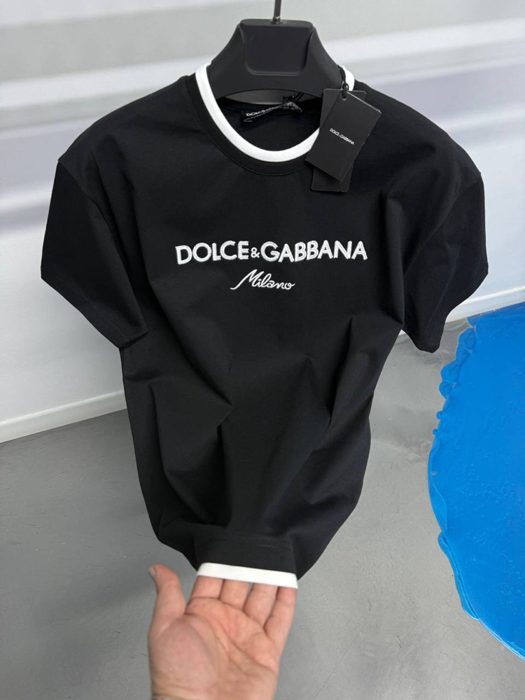 DOLCE&GABBANA Milano T-shirt Siyah