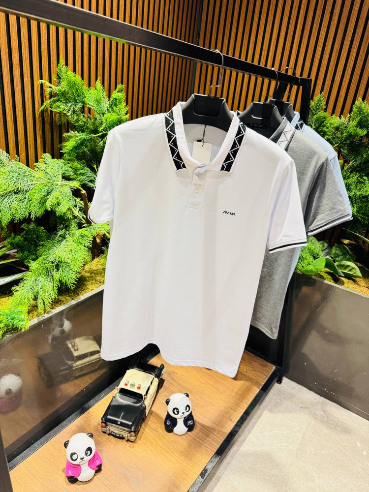 AVVA  Polo Yaka T-shirt Beyaz