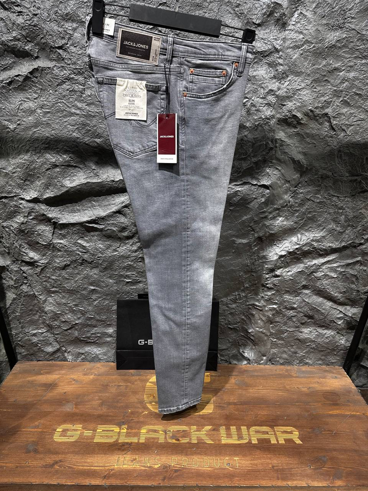 JACK&JONES Slim Fit Denim Grey