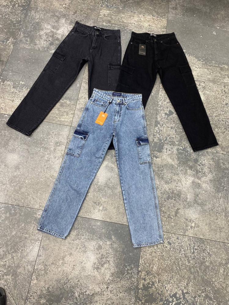 PREMIUM Black Baggy Fit Jean