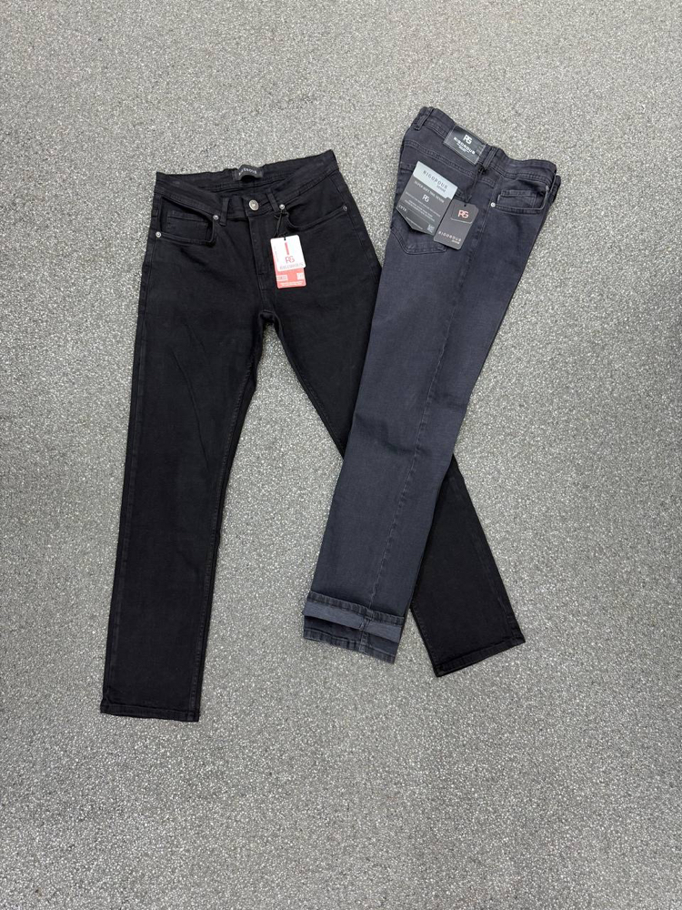 PREMIUM Siyah Straight Fit Jean