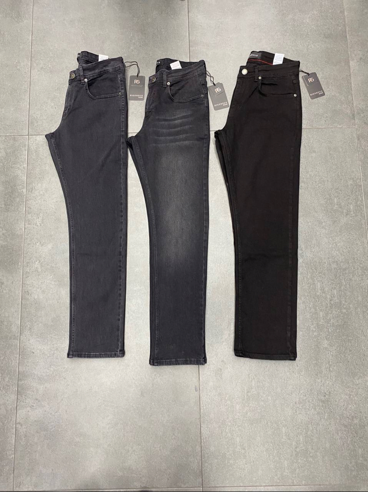 PREMIUM Siyah Straight Fit Jean