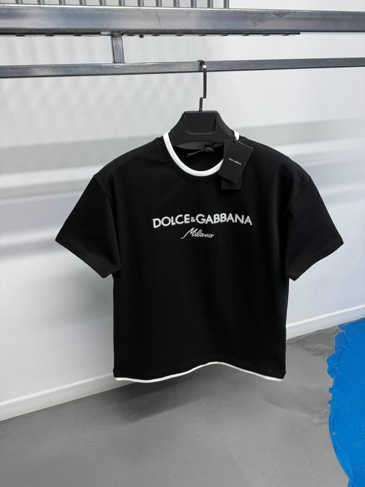 DOLCE&GABBANA Milano T-shirt Siyah