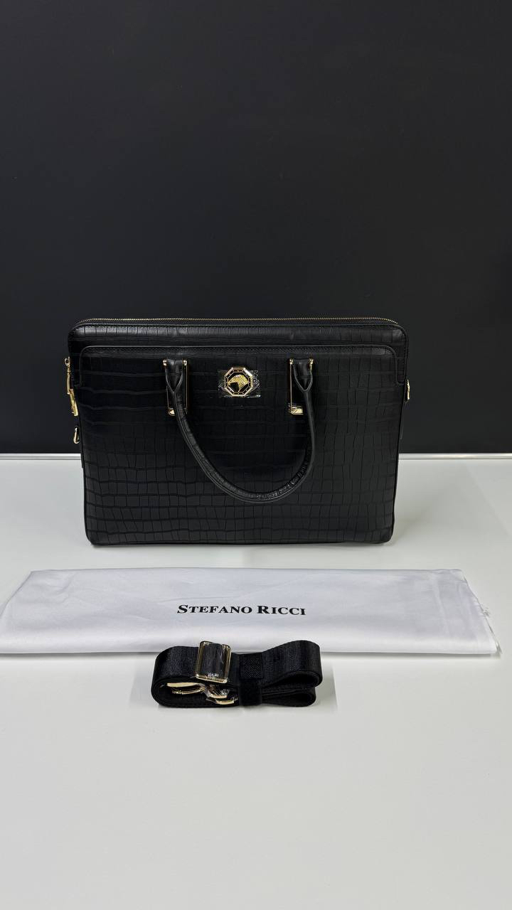 Stefano Ricci Leather Briefcase