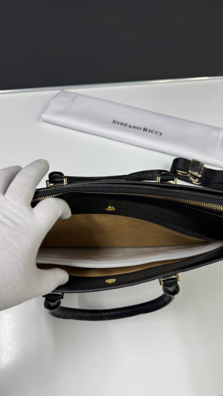 Stefano Ricci Leather Briefcase