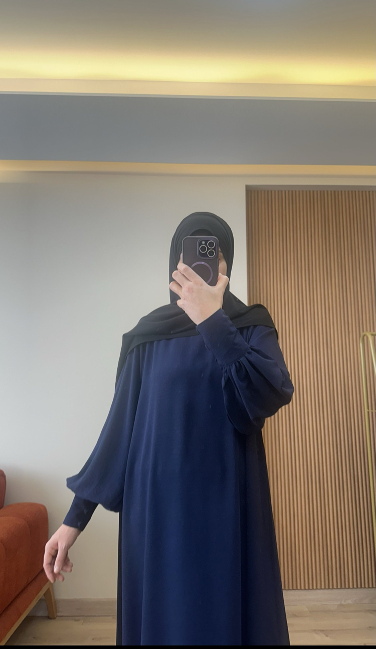 Manşet detaylı Takım (lacivert )