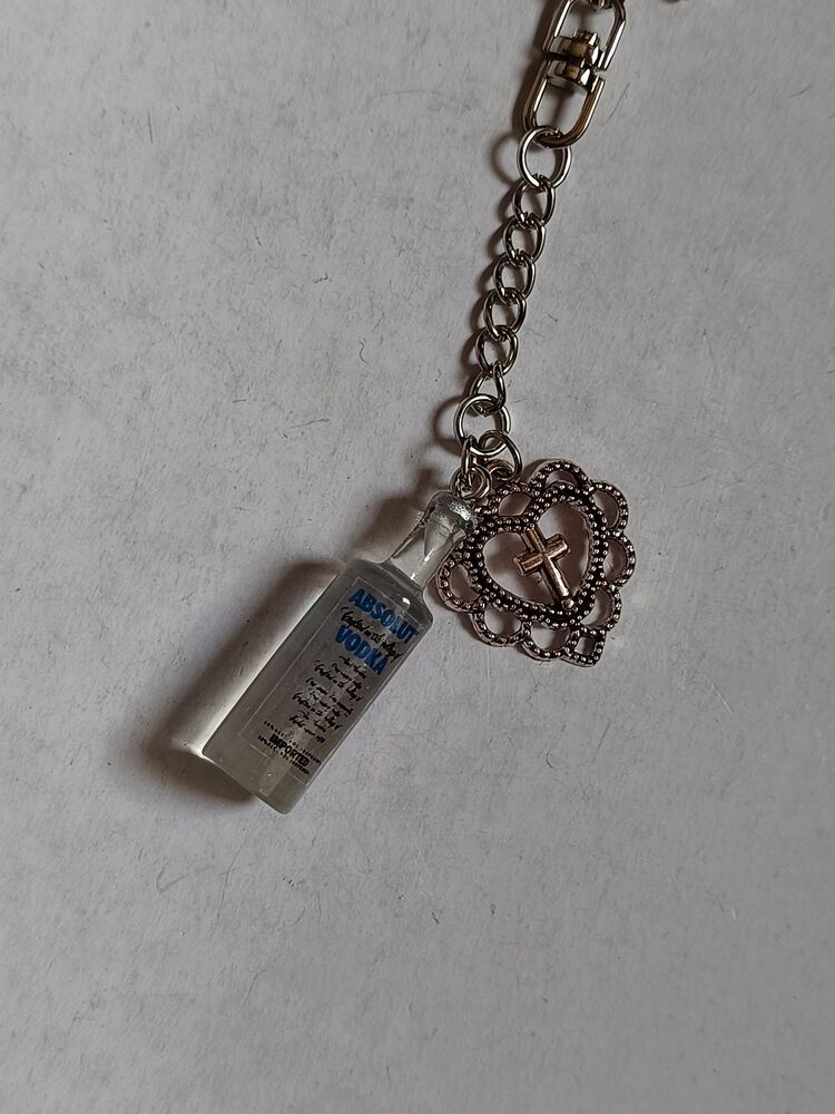 vodka şişesi anahtarlık 