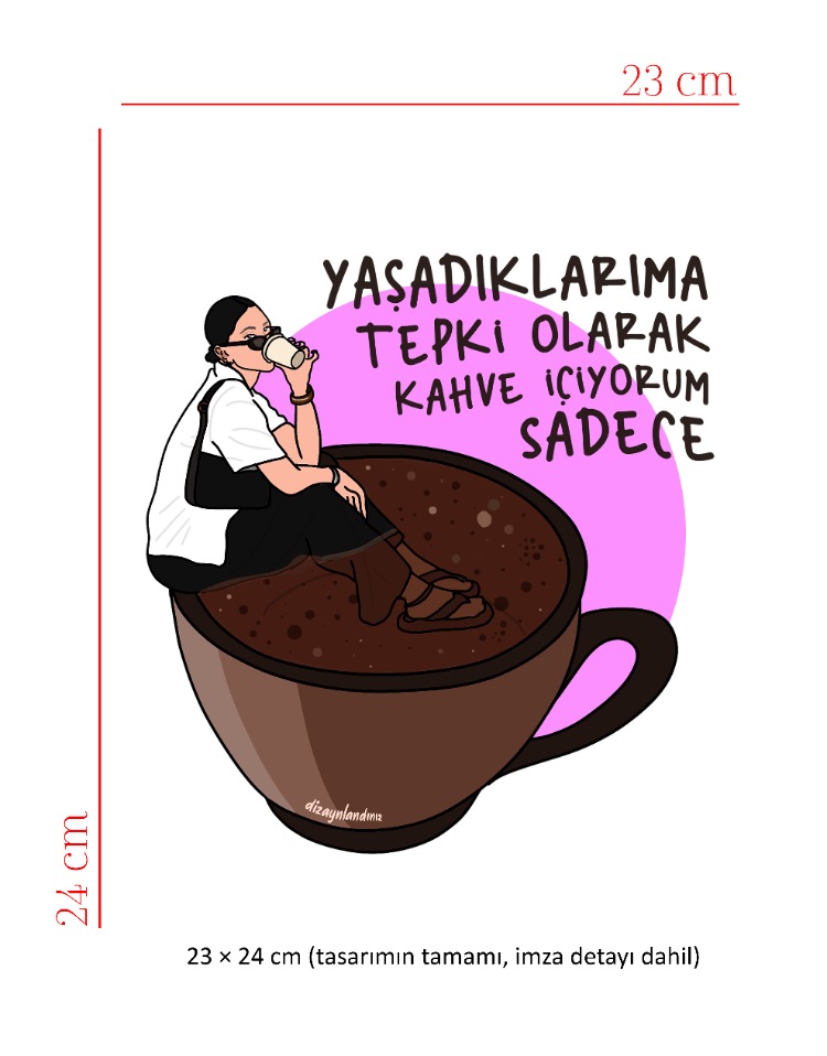 Kahve İçiyorum
