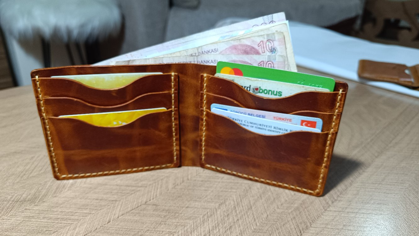 Bifold Deri Cüzdan
