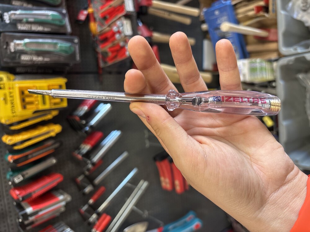 İzeltaş 190 MM Düz Uçlu Kontrol Kalemi